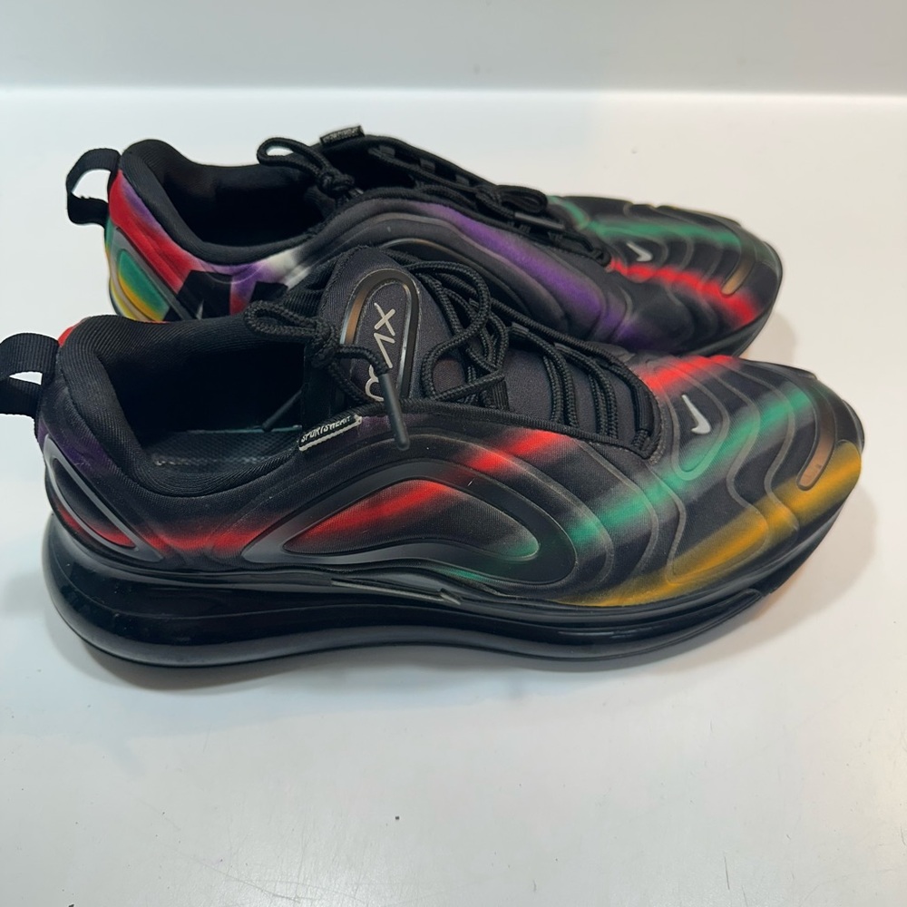 Nike Air Max Black with Multicolor Accents